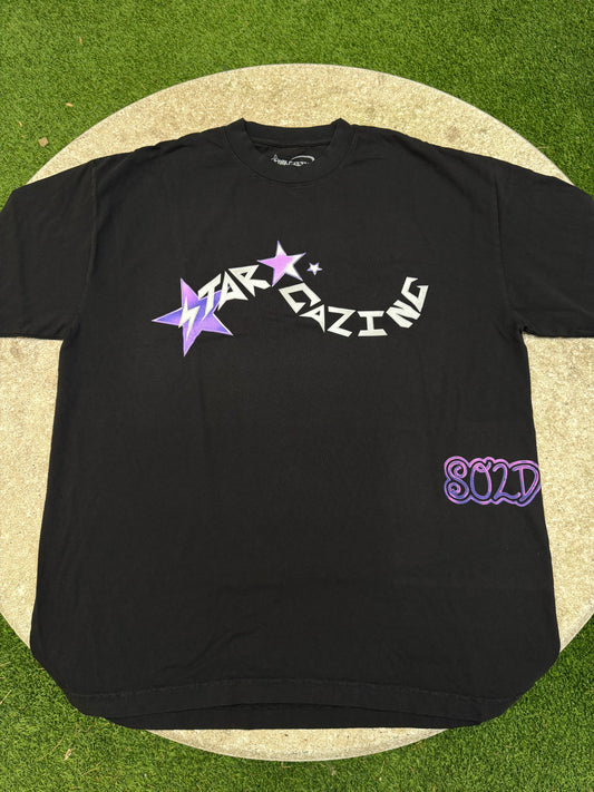 Stargazing Black Tee